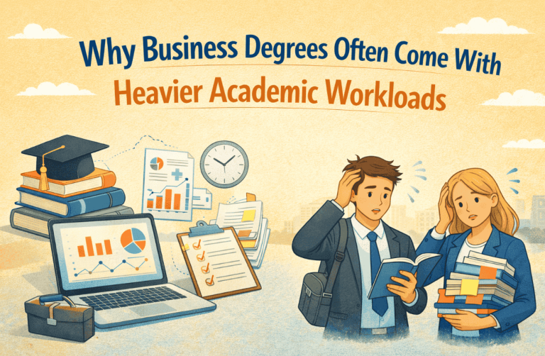 Why Business Degrees Often Come With Heavier Academic Workloads