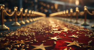 Red carpet with the stars
