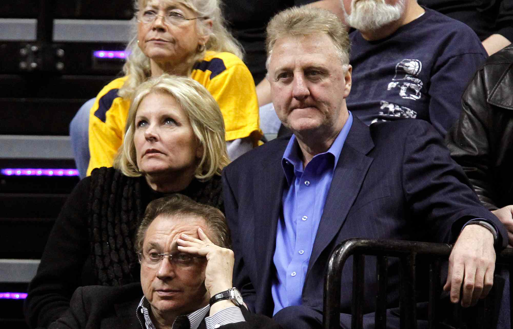 larry bird first wife